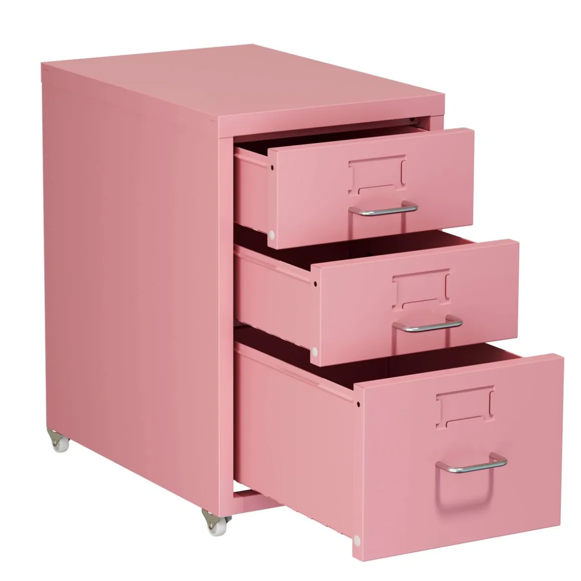 Korpus CUBIX 3 Schubladen rosa