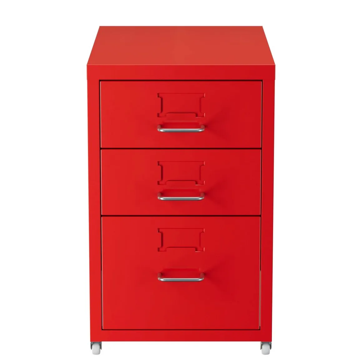 Korpus CUBIX 3 Schubladen rot