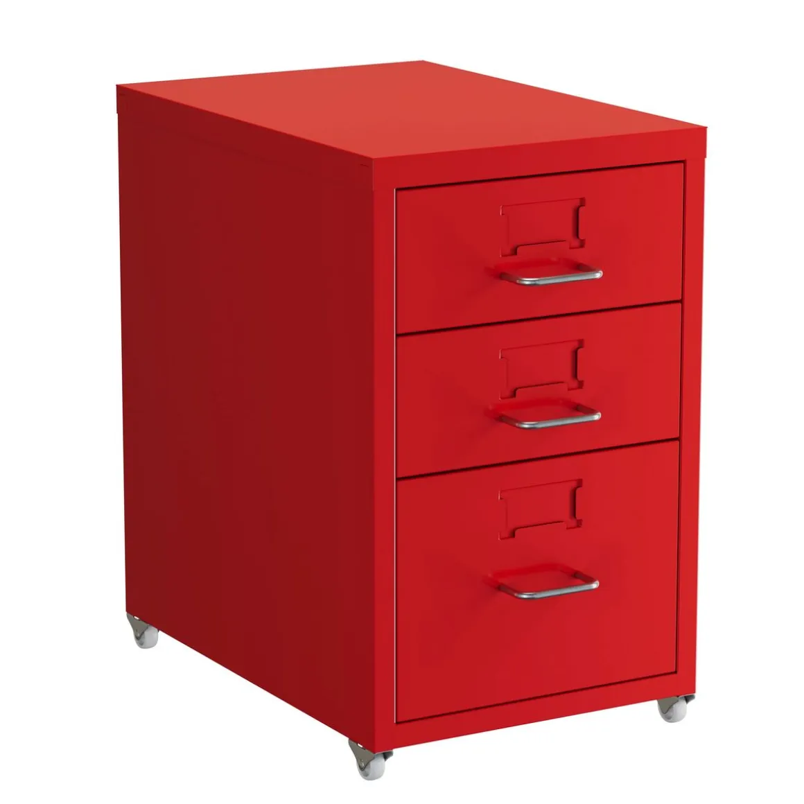 Korpus CUBIX 3 Schubladen rot