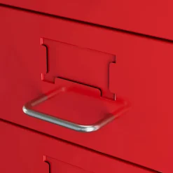 Korpus CUBIX 3 Schubladen rot
