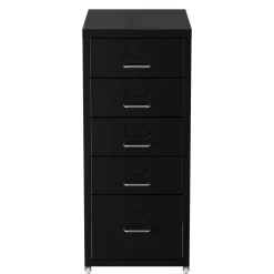 Korpus CUBIX 5 Schubladen schwarz