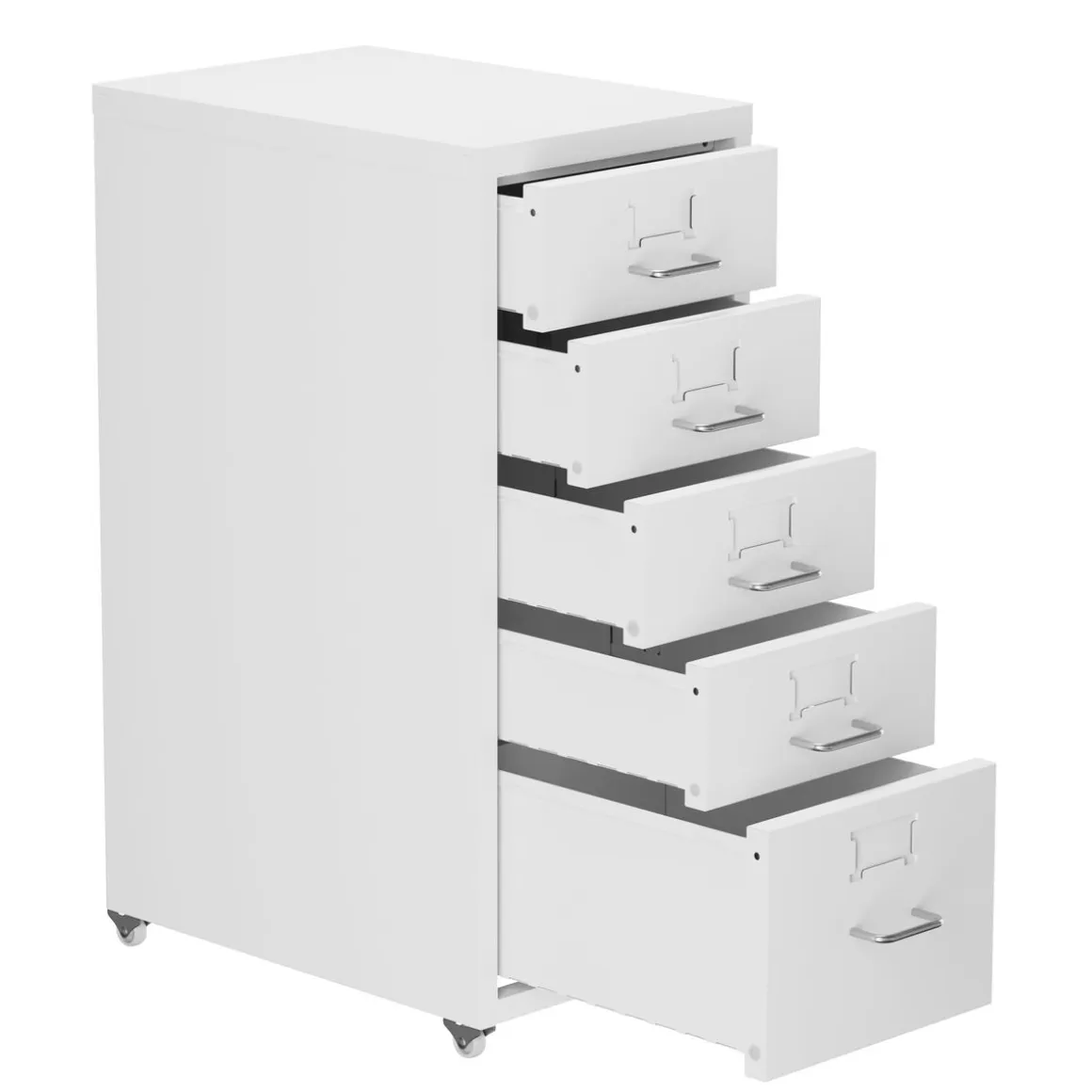Korpus CUBIX 5 Schubladen weiss