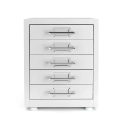 Korpus mit 5 Schubladen weiss