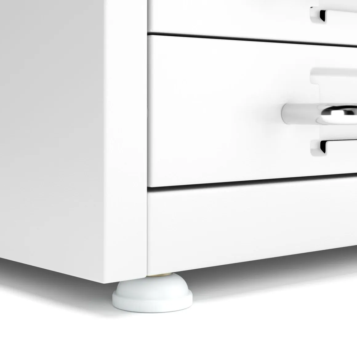 Korpus mit 5 Schubladen weiss
