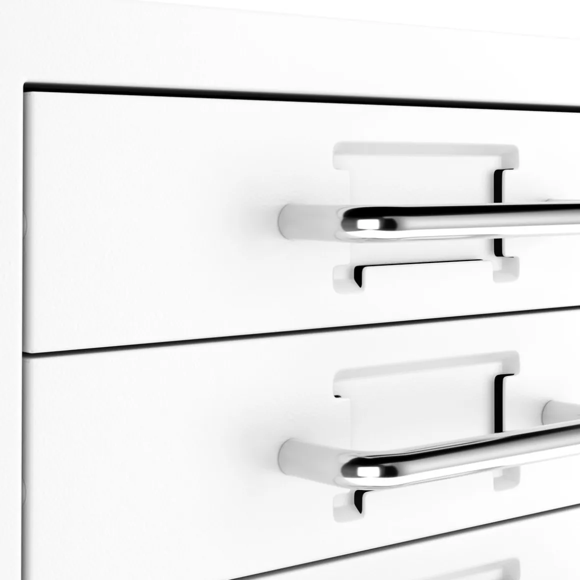 Korpus mit 5 Schubladen weiss