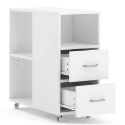 Korpus MODULO 30 x 60 x 65 cm 2 Schubladen weiss