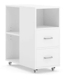 Korpus MODULO 30 x 60 x 65 cm 2 Schubladen weiss