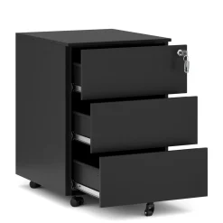 Korpus MULTI 3 Schubladen schwarz