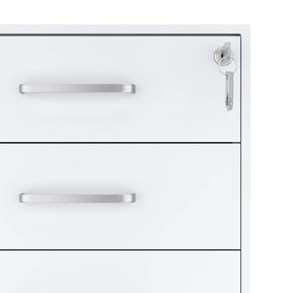 Korpus VEMO 3 Schubladen weiss