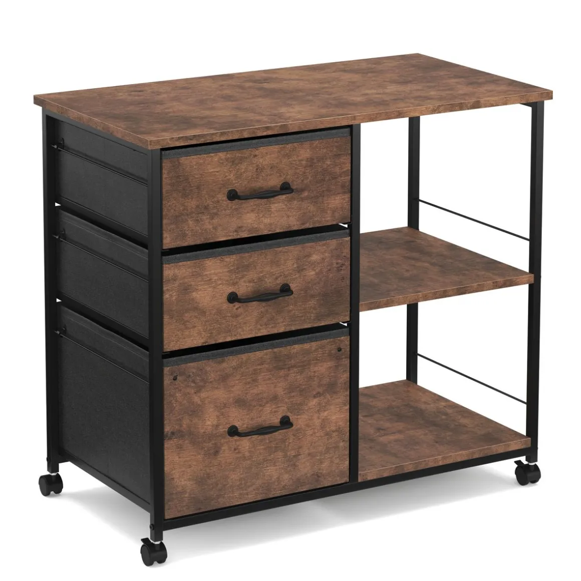 Korpus Vintage BONITA 75 x 68 x 40 cm 3 Schubladen