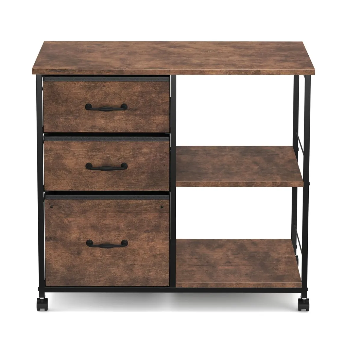 Korpus Vintage BONITA 75 x 68 x 40 cm 3 Schubladen