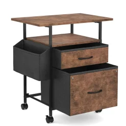 Korpus Vintage BONITA 58 x 65 x 38 cm 2 Stoffschubladen