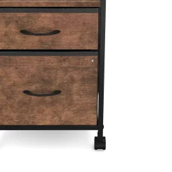 Korpus Vintage BONITA 40 x 68 x 40 cm 2 Stoffschubladen