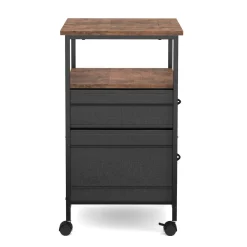 Korpus Vintage BONITA 40 x 68 x 40 cm 2 Stoffschubladen