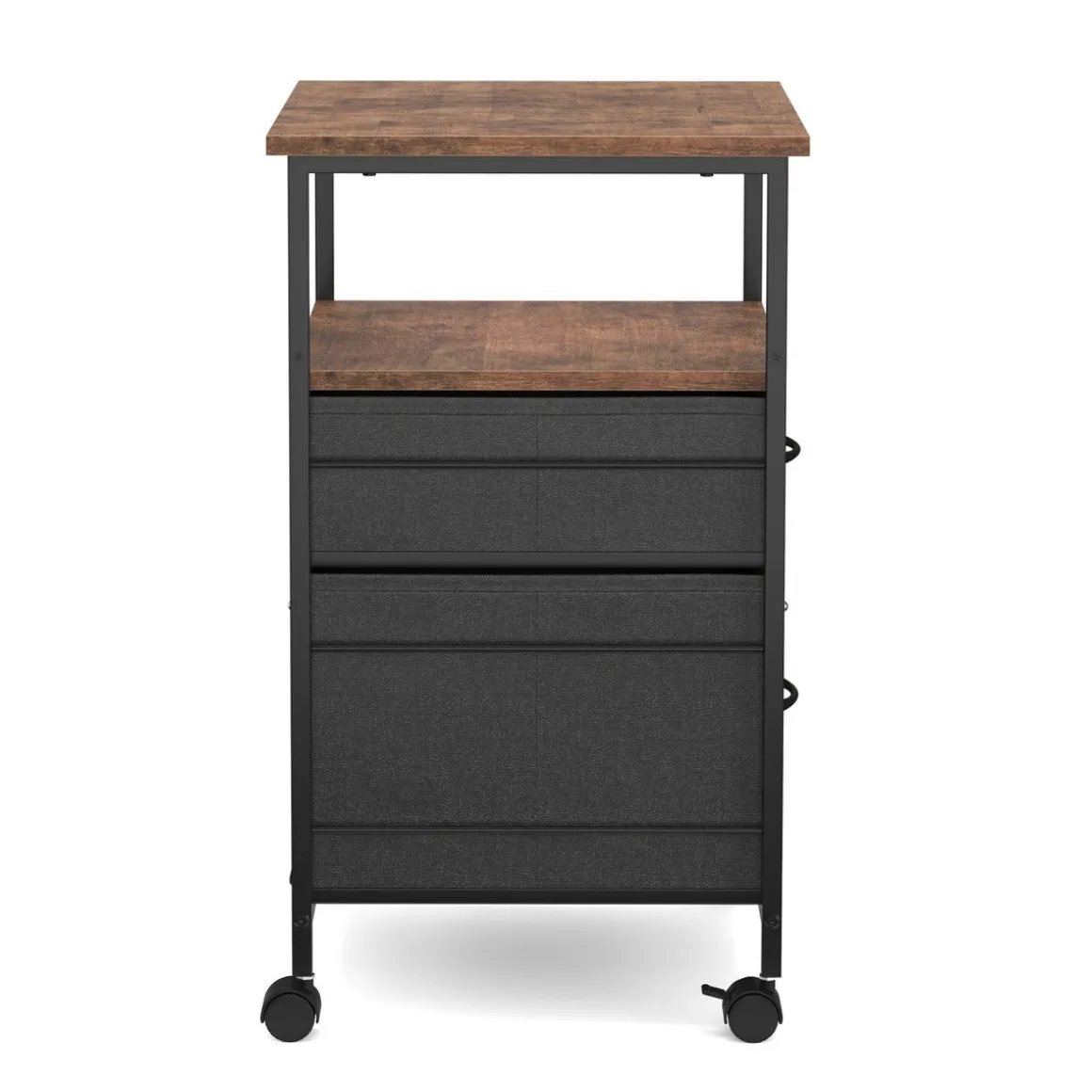Korpus Vintage BONITA 40 x 68 x 40 cm 2 Stoffschubladen