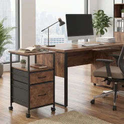 Korpus Vintage BONITA 40 x 68 x 40 cm 2 Stoffschubladen