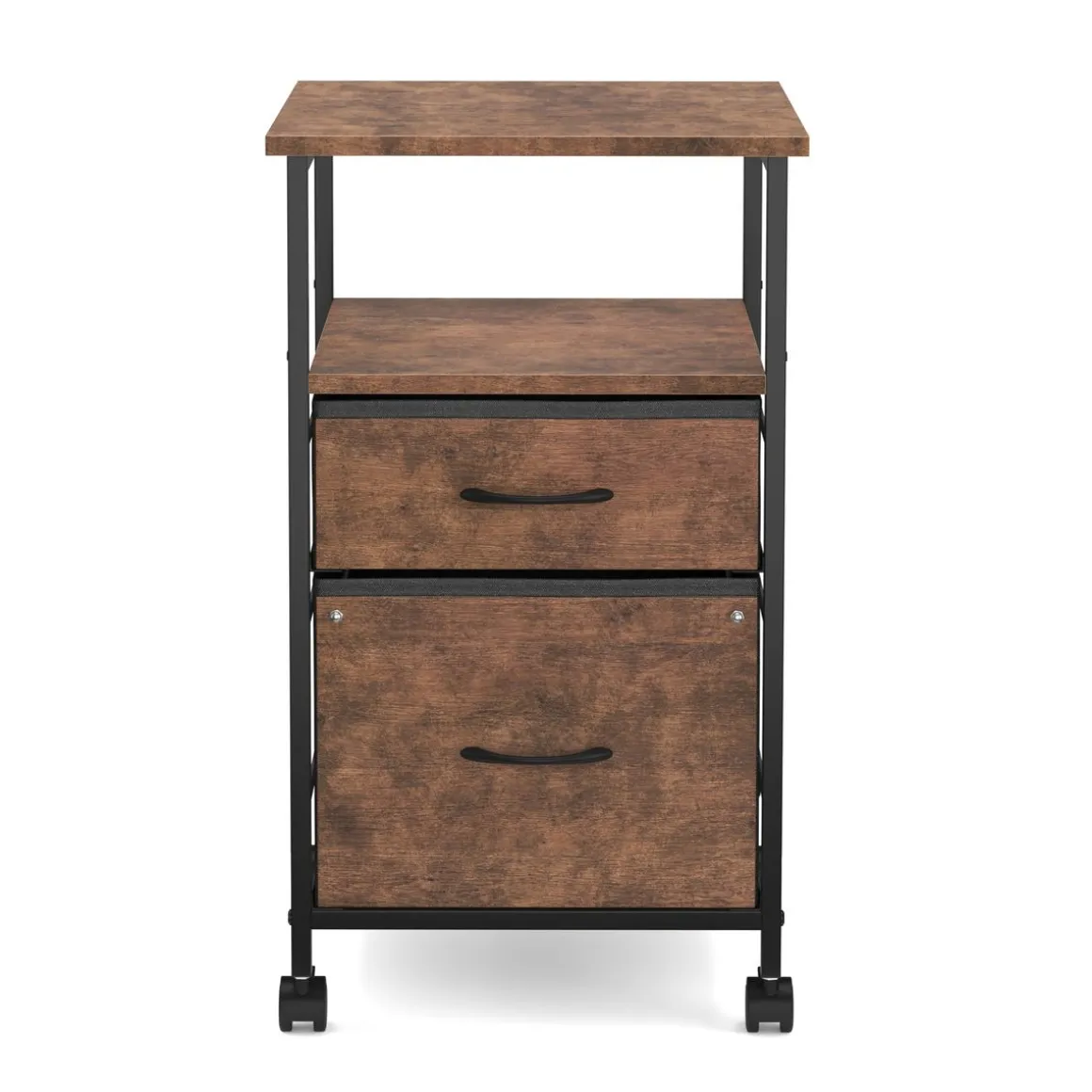 Korpus Vintage BONITA 40 x 68 x 40 cm 2 Stoffschubladen