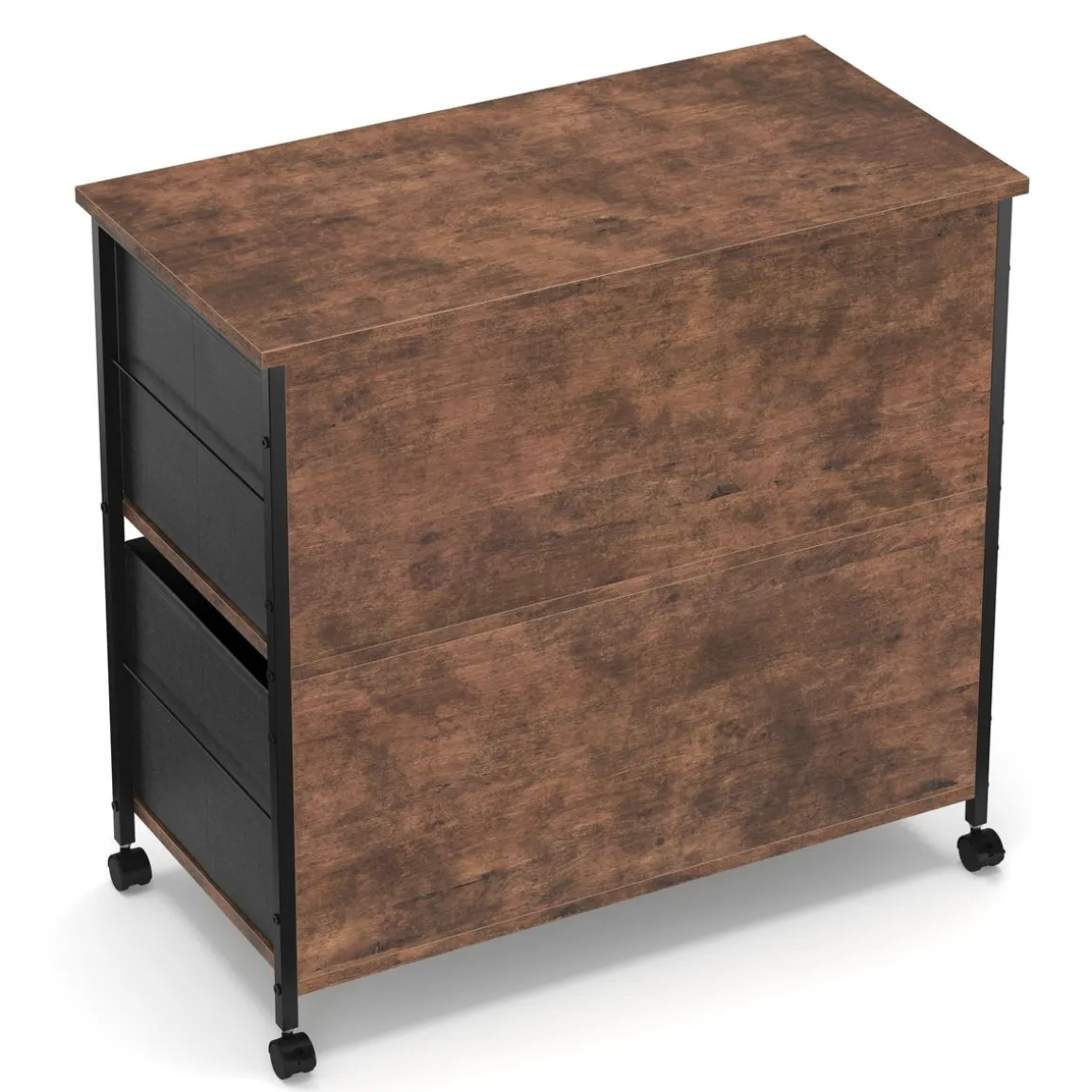 Korpus Vintage BONITA 74 x 69 x 38 cm 2 Stoffschubladen