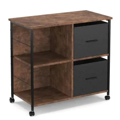 Korpus Vintage BONITA 74 x 69 x 38 cm 2 Stoffschubladen