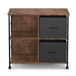 Korpus Vintage BONITA 74 x 69 x 38 cm 2 Stoffschubladen