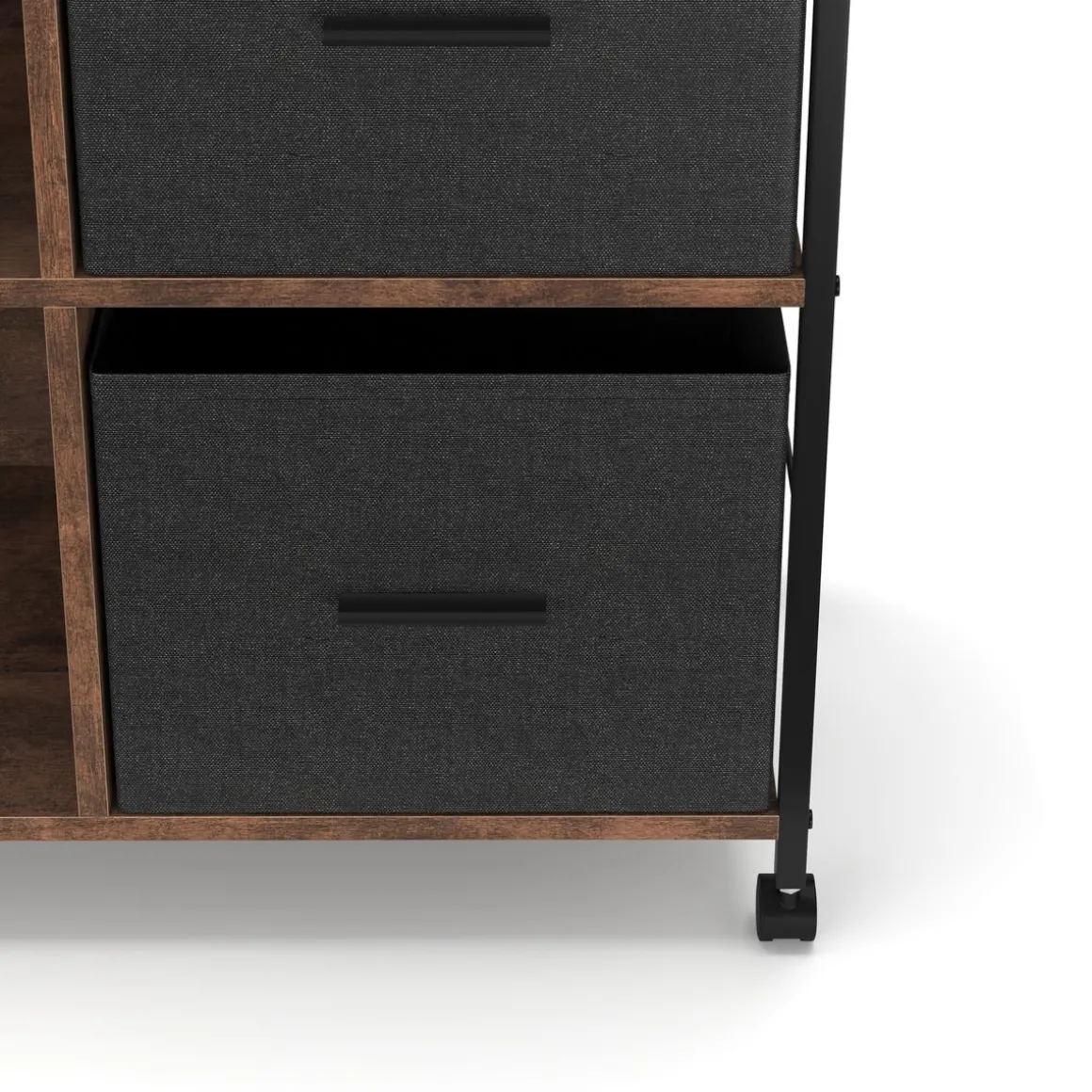 Korpus Vintage BONITA 74 x 69 x 38 cm 2 Stoffschubladen