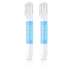 Korrekturstift 13 cm 2er Set weiss