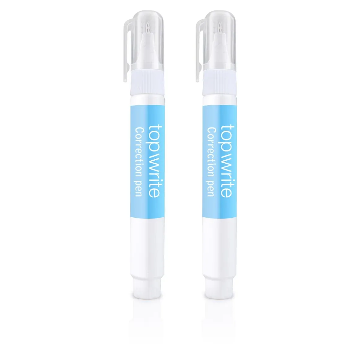 Korrekturstift 13 cm 2er Set weiss