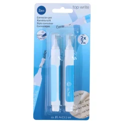 Korrekturstift 13 cm 2er Set weiss