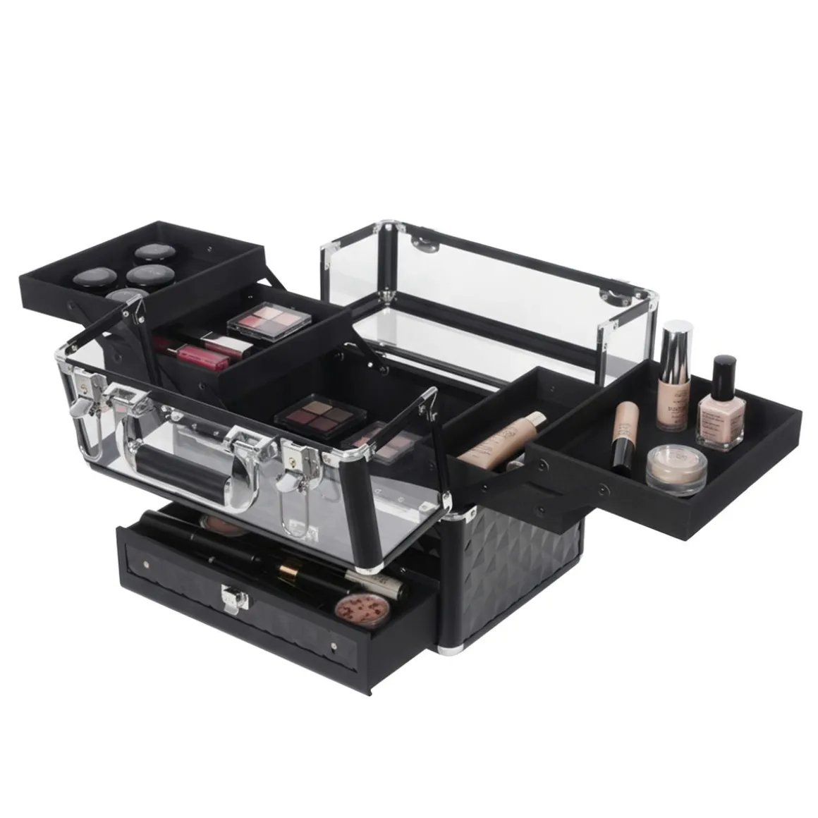 Kosmetikkoffer FLAWLESS schwarz