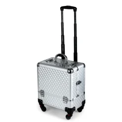 Kosmetikkoffer Trolley BEAUTY silber