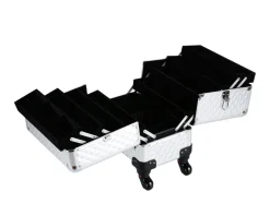 Kosmetikkoffer Trolley BEAUTY silber