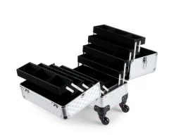 Kosmetikkoffer Trolley BEAUTY silber