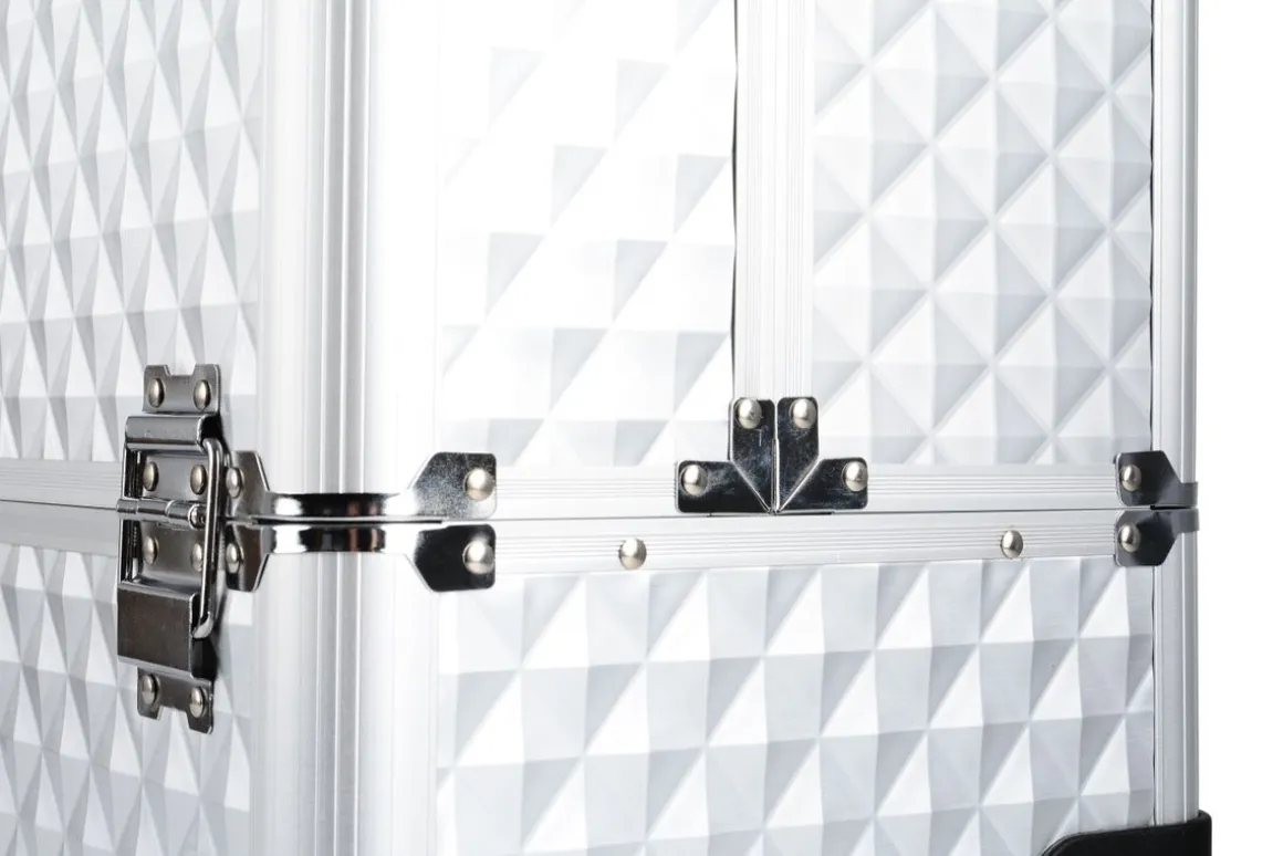 Kosmetikkoffer Trolley BEAUTY silber