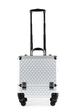 Kosmetikkoffer Trolley BEAUTY silber