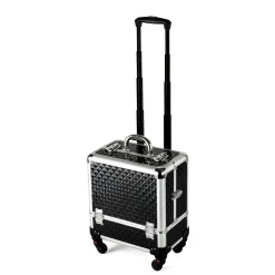 Kosmetikkoffer Trolley BEAUTY schwarz