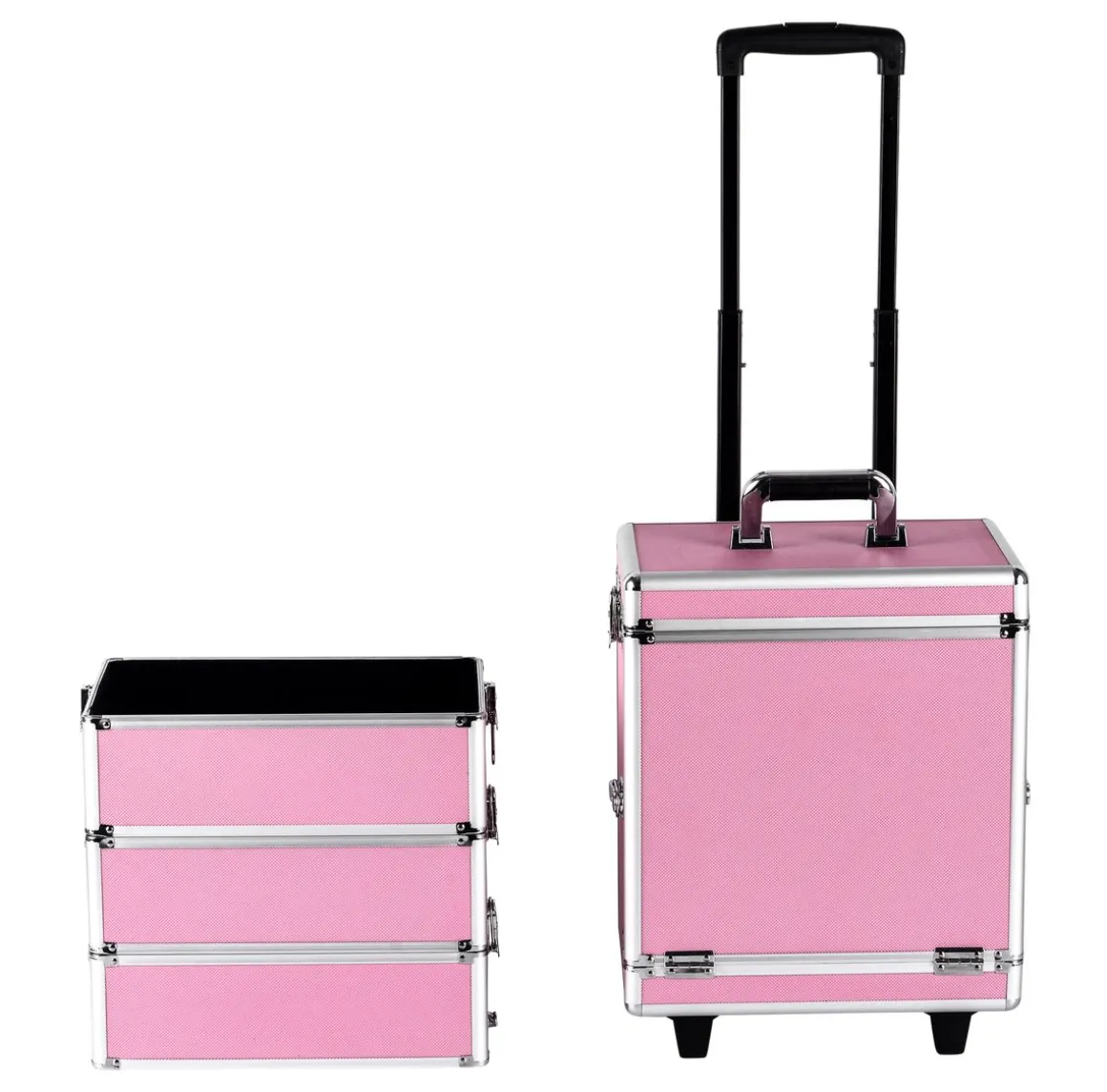 Kosmetikkoffer Trolley GLAMOUR pink