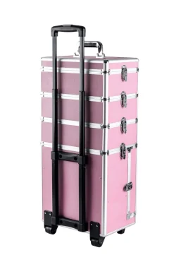 Kosmetikkoffer Trolley GLAMOUR pink