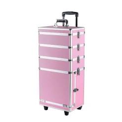 Kosmetikkoffer Trolley GLAMOUR pink