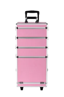 Kosmetikkoffer Trolley GLAMOUR pink