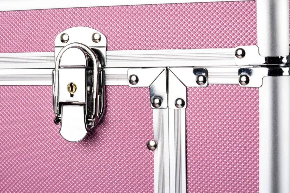 Kosmetikkoffer Trolley GLAMOUR pink