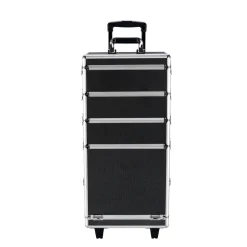 Kosmetikkoffer Trolley GLAMOUR schwarz