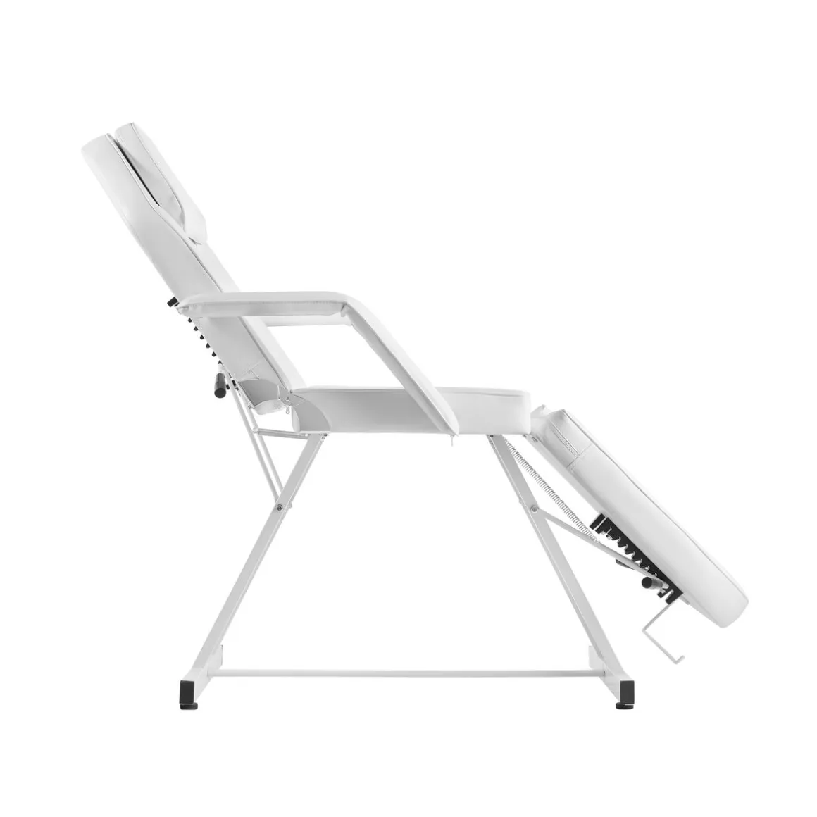Kosmetikliege Leder weiss