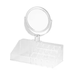 Kosmetik Organizer mit Spiegel 21 x 12 x 24 cm