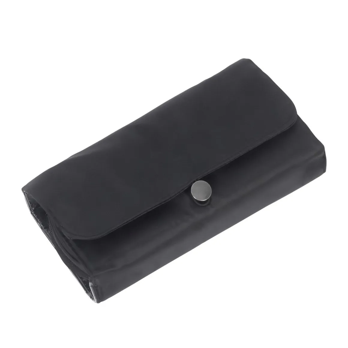 Kosmetiktasche faltbar 22 x 12 cm schwarz