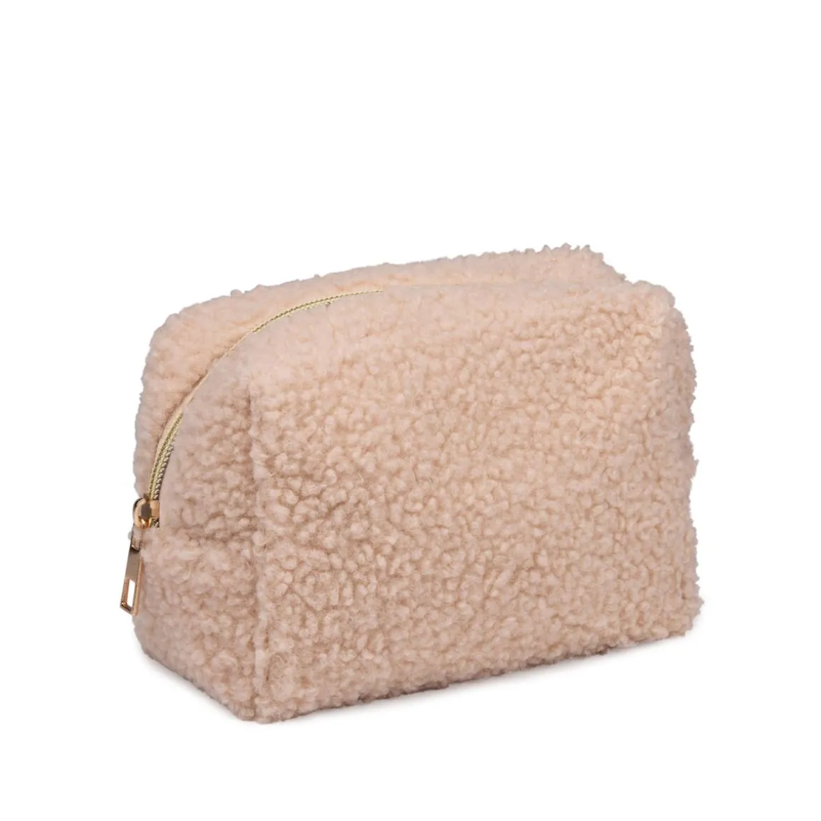 Kosmetiktasche 16 x 12 cm beige