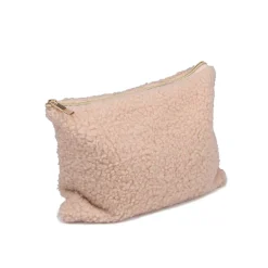 Kosmetiktasche 23 x 19 cm beige
