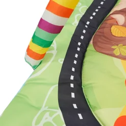 Krabbeldecke mit Spielbogen Tiere bunt