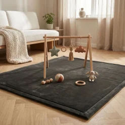 Krabbeldecke 180 x 150 cm anthrazit