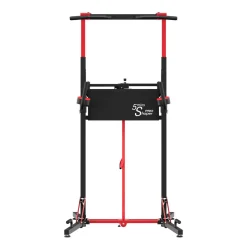 Kraftstation Power Tower klappbar 223 cm schwarz/rot