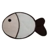 Kratzteppich für Katzen Fischform